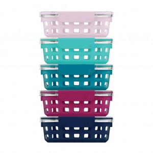 Ello Duraglass Meal Prep Containers, Set of 5 | JN1987560