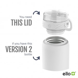 Ello Replacement Lid Version 2 - Cooper Stainless Steel Water Bottle | KL3856920