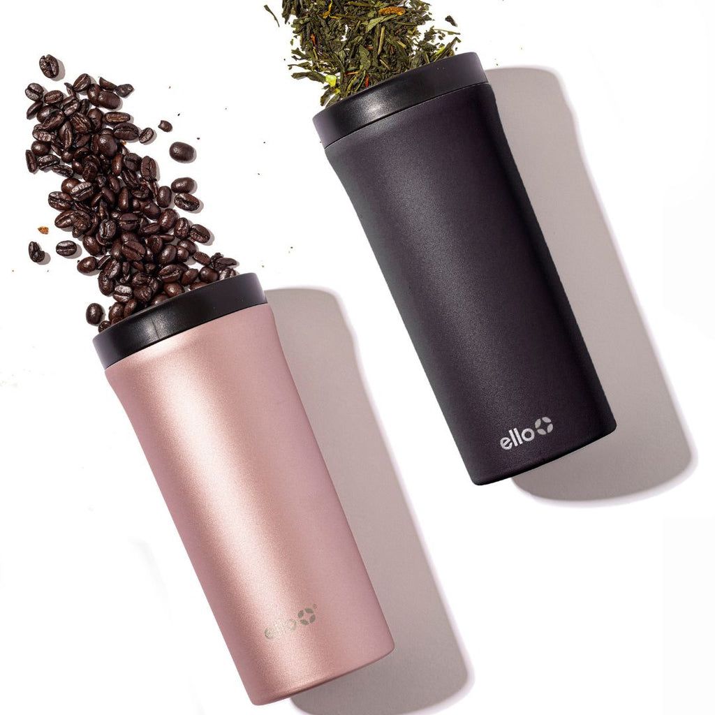 Ello Arabica 14oz Stainless Steel Travel Mug Black | KT5706384