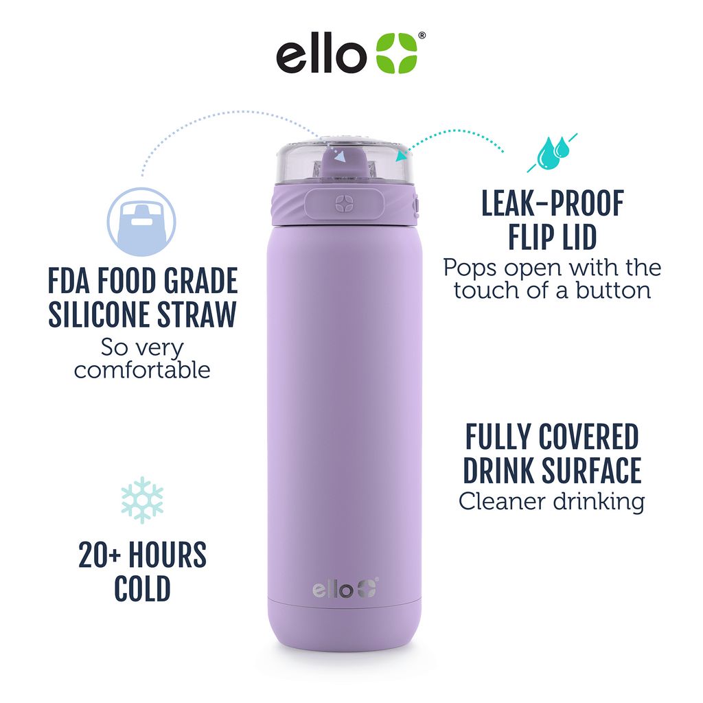 Ello Cooper Stainless Steel Water Bottle | ZQ7352469