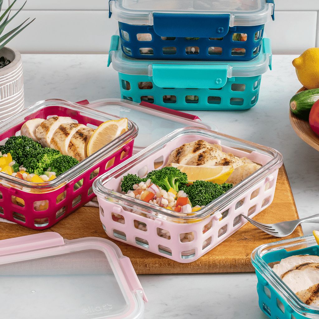 Ello Duraglass Meal Prep Containers, Set of 5 | ET2304869