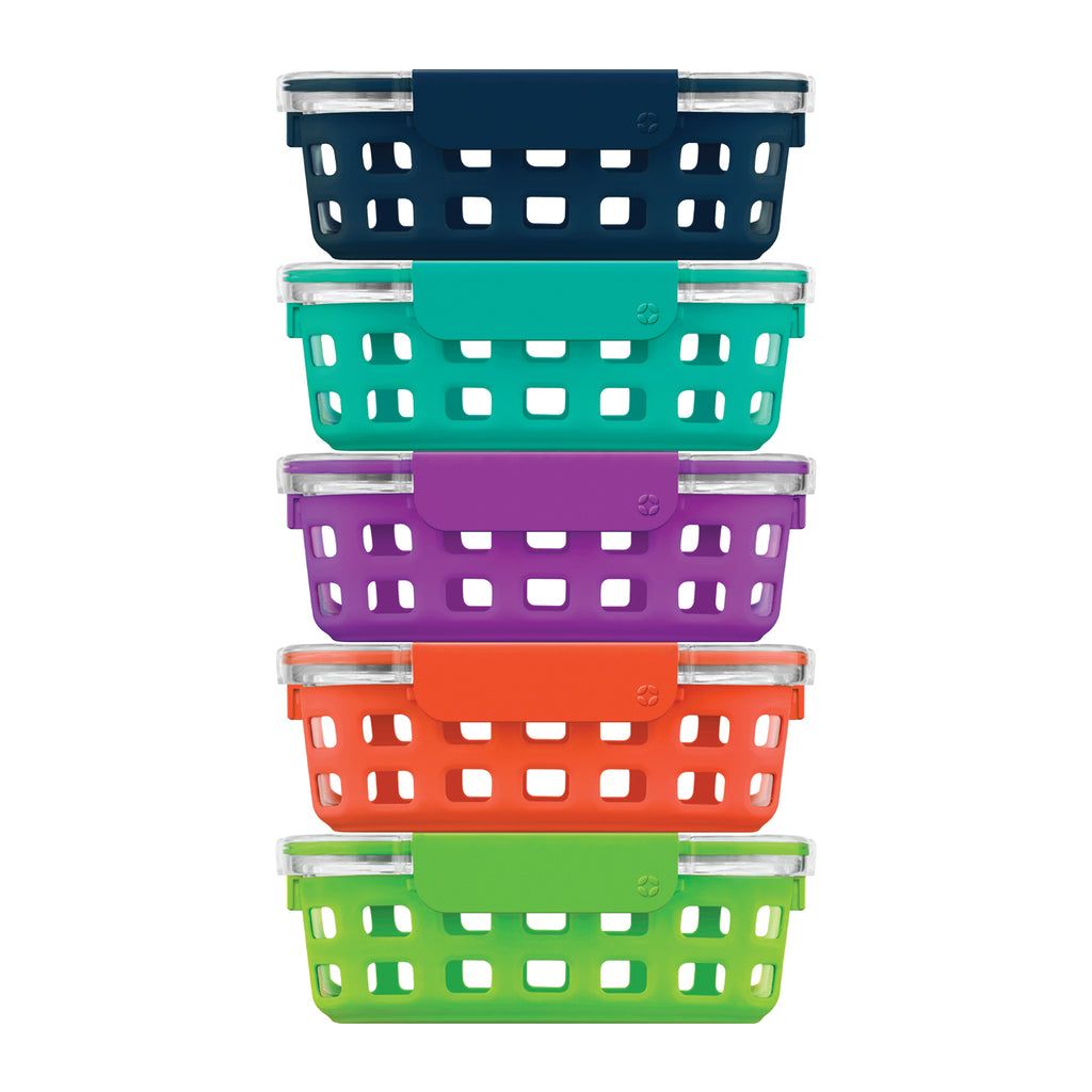 Ello Duraglass Meal Prep Containers, Set of 5 | OJ2534978