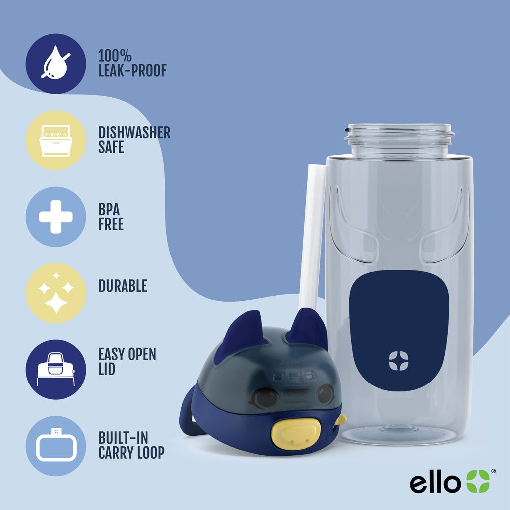 Ello Ellies 16oz Tritan Plastic Water Bottle | CA2134579