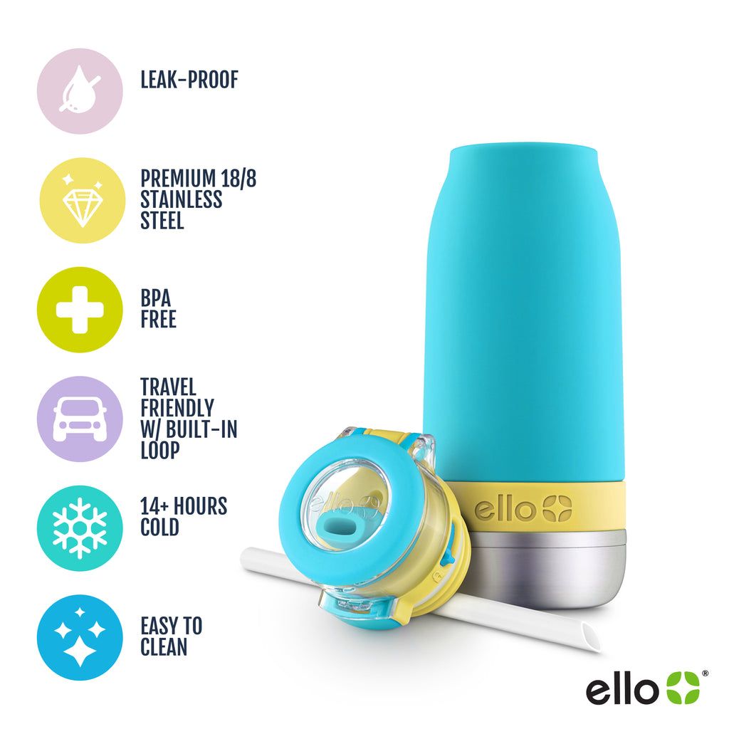 Ello Emma 14oz Vacuum Insulated Stainless Water Bottle | HE5180247