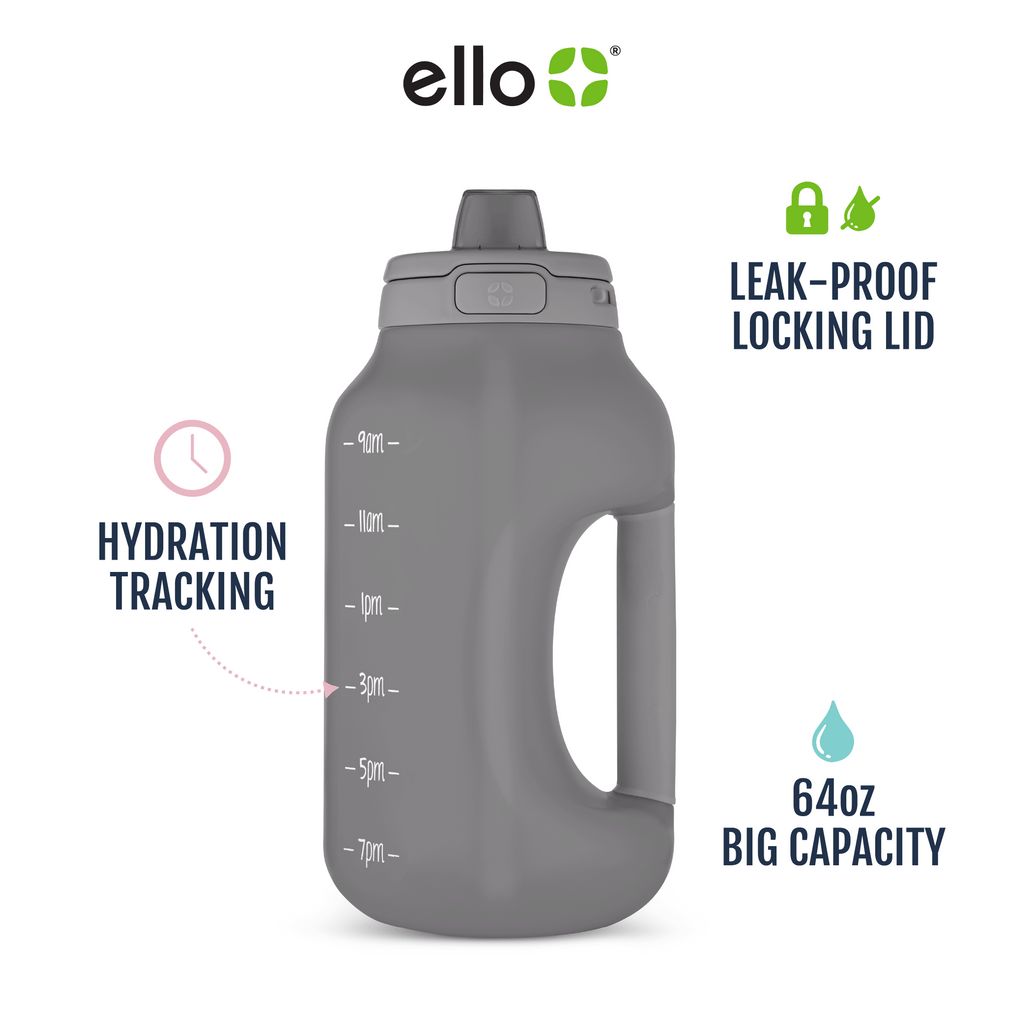 Ello Hydra Half Gallon Water Bottle with Straw | TH2697184