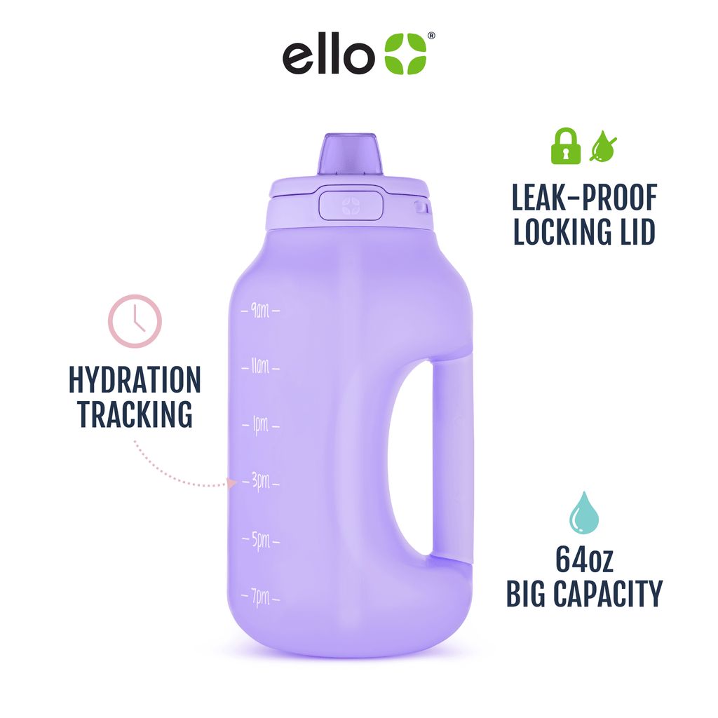 Ello Hydra Half Gallon Water Bottle with Straw | EP8623459