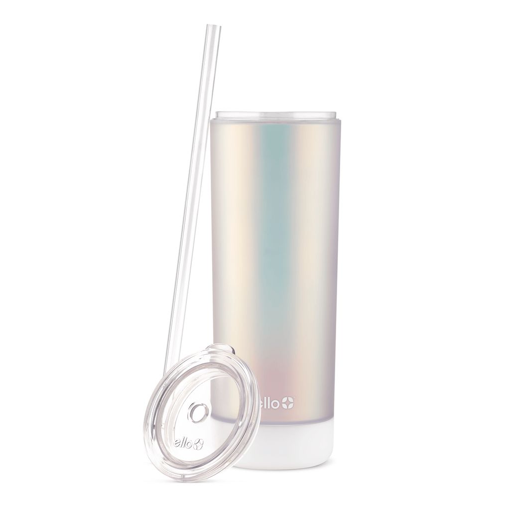 Ello Monterey 24oz Double Wall Plastic Tumbler with Straw | PM4985270