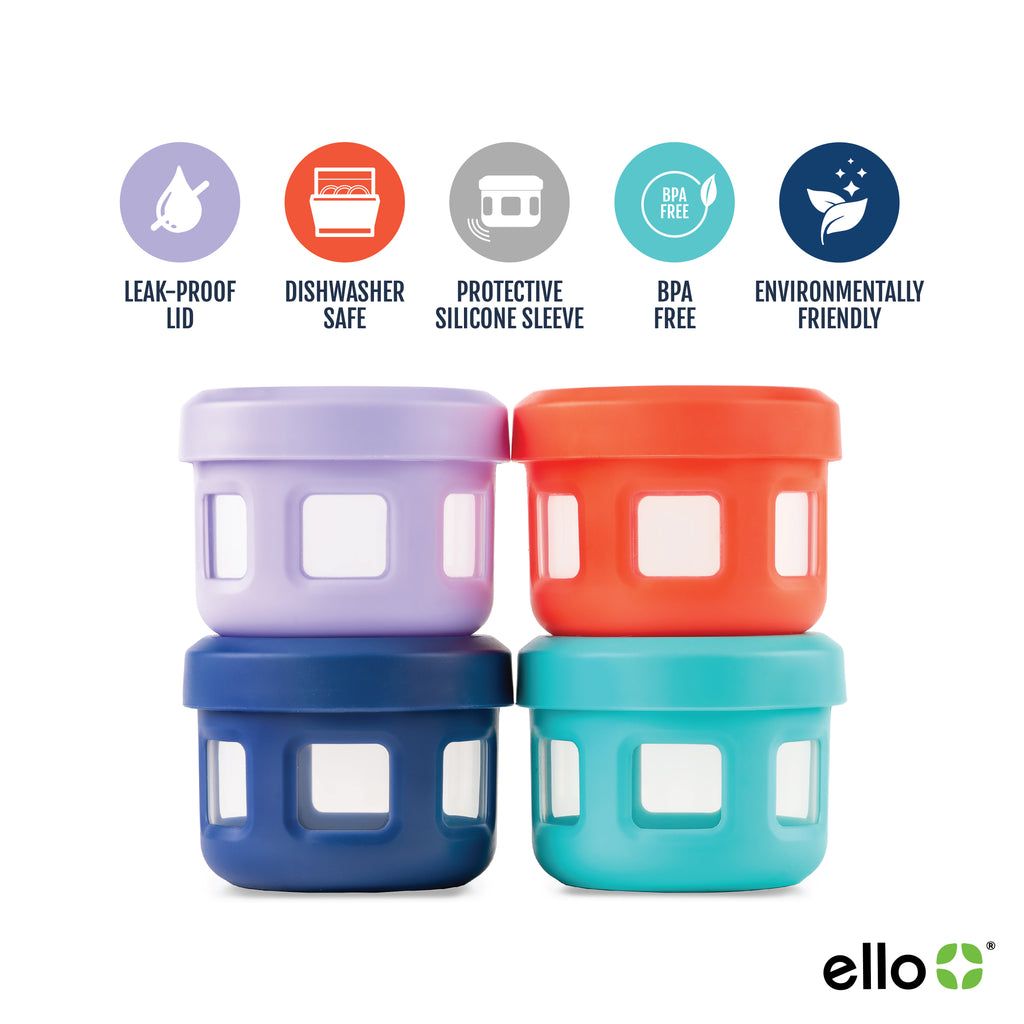 Ello Plastic Condiment Containers, Set of 4 | LV3952614