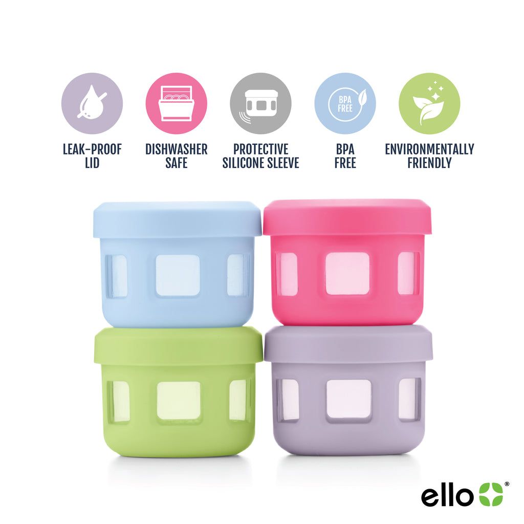 Ello Plastic Condiment Containers, Set of 4 | LB5093417